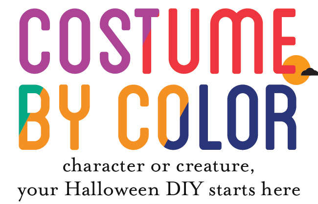 costume by color: character or creature, your Halloween DIY starts here