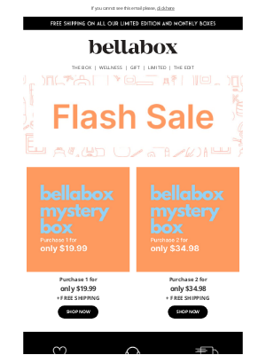 bellabox (Australia) - Limited stock: Don't Miss Out on Mystery Boxes Bundle!