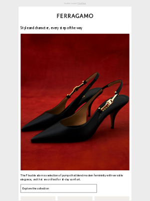 Salvatore Ferragamo USA - The Ferragamo pump