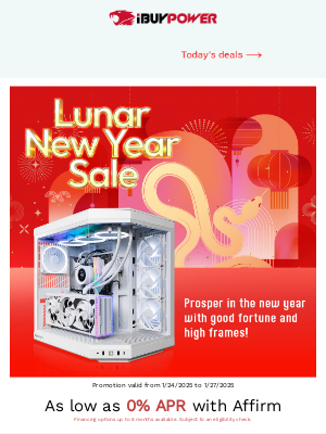 iBUYPOWER - Bring in the Lunar New Year with iBP 🐍