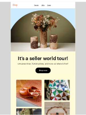 Etsy - 🌎 Globetrotting with Etsy 🌎