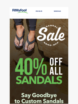 Wiivv Wearables Inc. - Reminder: 40% Off Custom Sandals