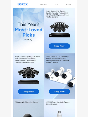 Lorex Technology - ⭐ Most-Loved Picks of the Year (So Far) – See What Everyone’s Obsessed With