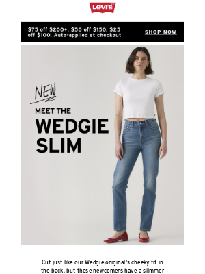Levi's - The Wedgie Slim