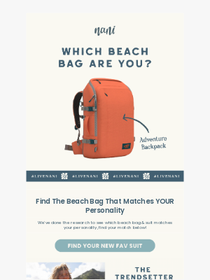 Nani Swimwear - This Bag Screams Your Name 👀