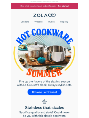 Zola - Unlock the taste (and style) of summer