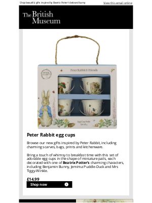 British Museum - New in | Peter Rabbit-inspired gifts