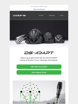 Cobra Golf - Introducing DS-ADAPT | Now Available For Pre-Order