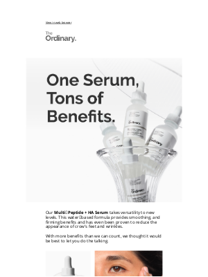 The Ordinary - Formerly known as 