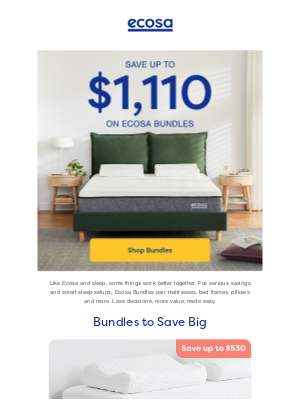 Ecosa (Australia) - Sleep better, feel better — guaranteed.