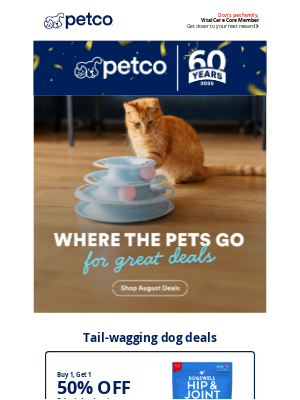 Petco - Your August deals are ready 🔥