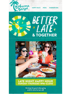 Bahama Breeze - Calling All Night Owls