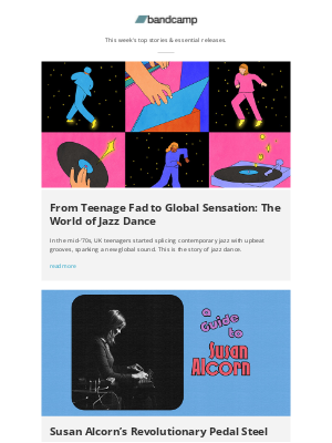 Bandcamp - Jazz Dance, Pedal Steel