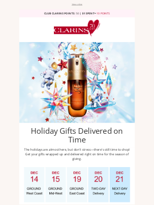 Clarins - Guadalupe, The Perfect Gift Is Still Waiting 🎁