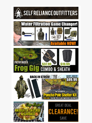 Self Reliance Outfitters - New Arrivals: Gear Up for the Wild!