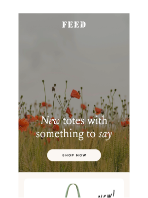 FEED Projects - Add to cart: Cultivate Kindness totes