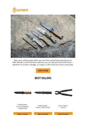 Gerber Gear - Your Gear. Your Way.