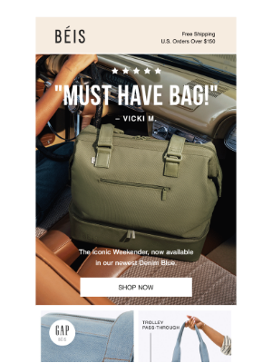 BEIS - Is that our Weekender?!