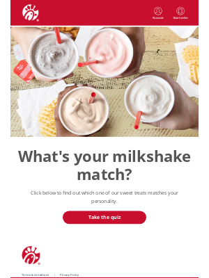 Chick-fil-A - Treat yourself to a sweet sip