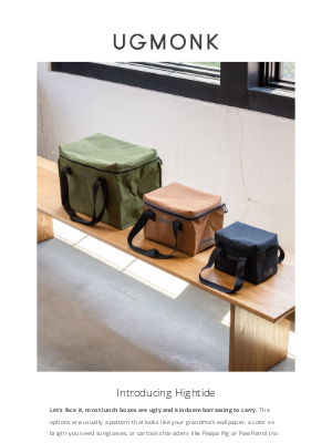 Ugmonk - Finally, a lunch bag you’re not embarrassed to carry