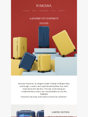 RIMOWA - Meet Ginger and Nautical