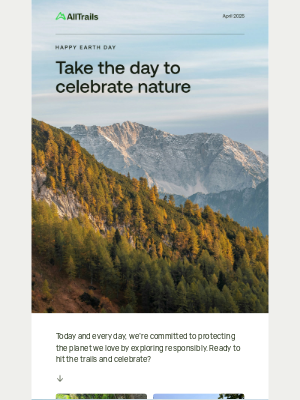 AllTrails - Celebrate Earth Day with these great trails