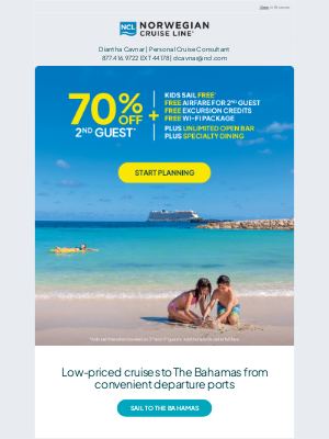 Norwegian Cruise Line - Price drops on cruises to The Bahamas!