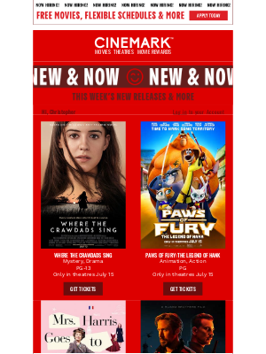 Cinemark - See what's New + Now at Cinemark