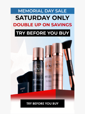 Luminess Cosmetics - Memorial Day Savings: Extra 25% OFF