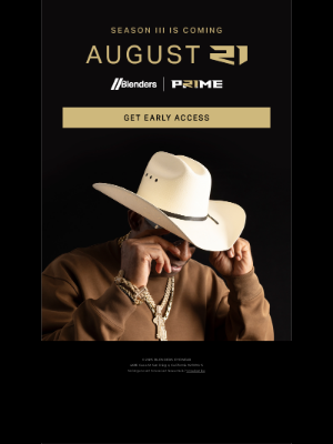 Blenders Eyewear - Coach Prime Season III // Get Early Access