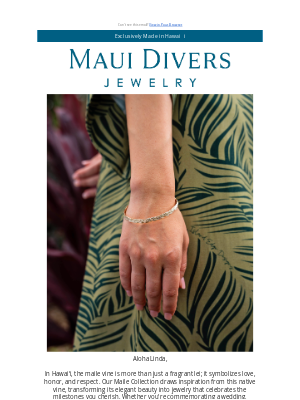 Maui Divers Jewelry - Commemorate the Moment Forever