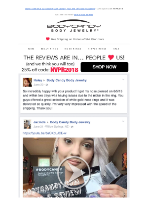 BodyCandy - The Reviews Are In...People ♥ Us!