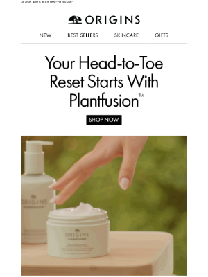 Origins - Transform Your Shower into a Plant-Powered Ritual 🌿