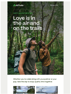 AllTrails - Celebrate love outdoors this Valentine’s Day