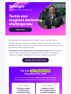 SEMrush - Ready to level up your marketing this summer?