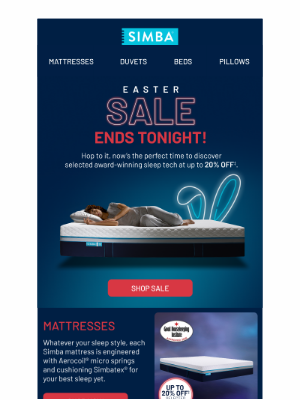 Simba Sleep (United Kingdom) - Ending Soon: Easter Sale 👀