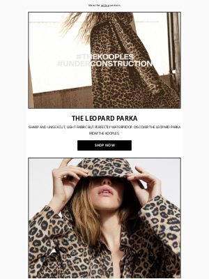 The Kooples - Introducing: The Leopard Parka