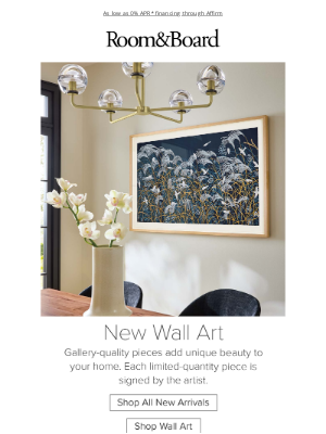 Room & Board - New limited edition wall art
