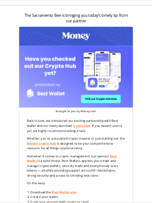 The Sacramento Bee - Have you checked out our crypto hub yet?