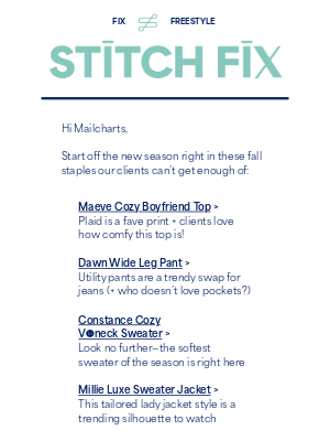 Stitch Fix - Crowd faves you have to check out