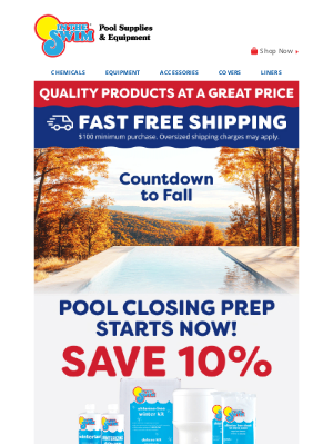 In The Swim - 🍂 10% Off Pool Closing Must-Haves