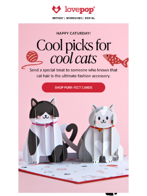 Lovepop - These cards have cattitude 😻