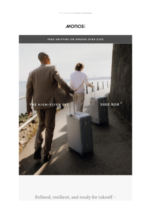 Monos - The High-Flyer Set – thoughtfully curated to elevate his journey