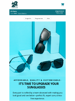 Zenni Optical - ☀️☁️ Sunglasses That Match Your Energy! 🙃