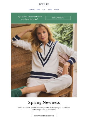 Joules  - Stop Everything! Shop New Styles.