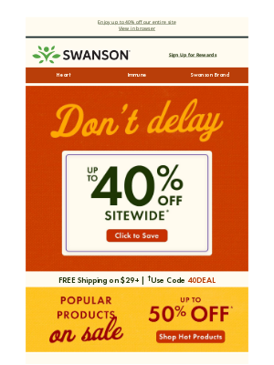 Swanson Health Products - Happy Sunday Funday, folks! 🌞