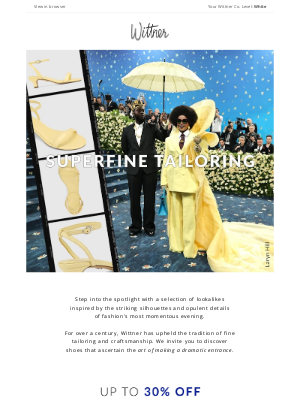Wittner (Australia) - The Met Gala Lookbook