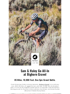 Pactimo - Bighorn Gravel: Racing at 11,000 Feet