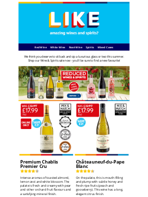 Aldi (UK) - Spectacular Wine and Spirits summer savings are online now!