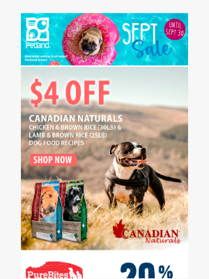 Petland Canada (CA) - Save Now Before the Summer Ends! 🔆